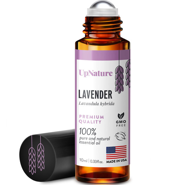 UpNature Lavender Essential Oil Pure Roll On - 0.33 Fl Oz
