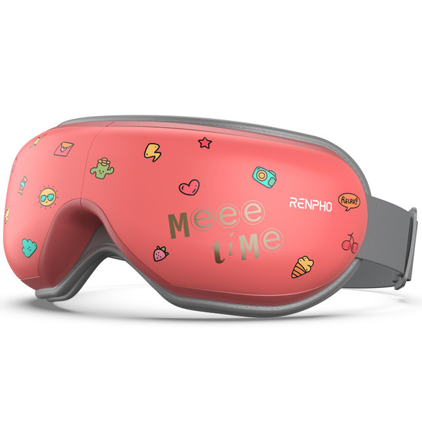 RENPHO Eye Massager with Heat, Mothers Day Birthday Gifts for Mom Women Men Her, Eye Mask for Migraine,Sleep Mask for Dry Eyes Relax, Reduce Strain for Men Dad Eyeris 1 - Red - Core