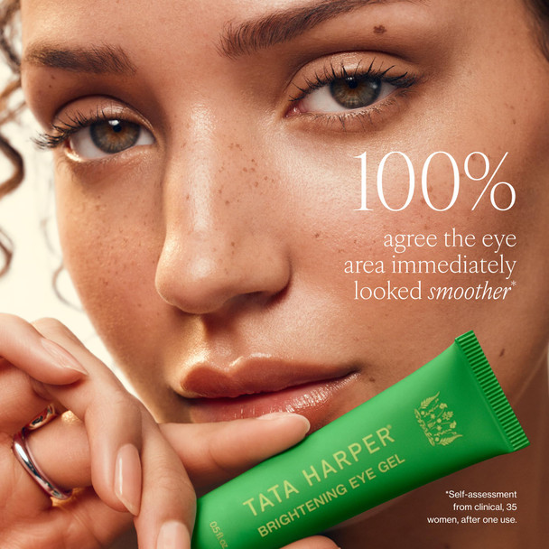 Tata Harper Illuminating Daily Eye Gel Lightweight & Depuffing For Dark Circles Available in 3-Piece Set