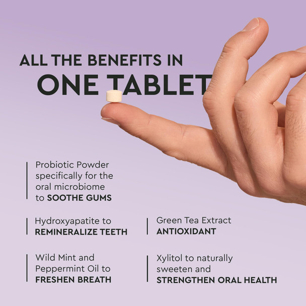 Boka Fluoride Free Toothpaste - Nano Hydroxyapatite - Ela Mint 4oz and Travel Size Mouthwash Tablets - Hydroxyapatite Fluoride/Alcohol Free & Eco-Friendly