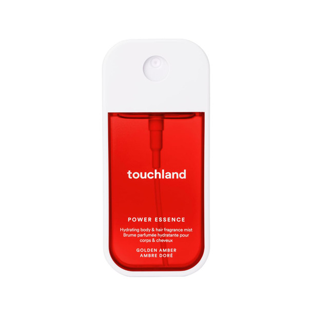 Touchland Hydrating Body & Hair Fragrance Mist – Golden Amber – 2 FL OZ