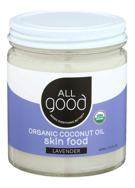 All Good Makes Everything Better All Good Organic Coconut Oil Skin Food - Natural Moisturizing Skin Care - Non Gmo - Vegan (Coconut)