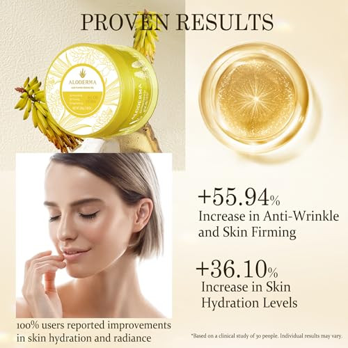 Aloderma Aloe Vera Gel Set 2 Pack - Aloe Flower Essence Gel 200G Aloe Vera Gel