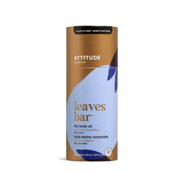 Attitude Dry Body Oil Natural Origin Leaves Skin Feeling Soft & Nourishes Grapeseed Jojoba And Avocado Oils Ewg Verified All Skin Types Lightweight Formula Vegan Sea Salt 2.87 Fl Oz