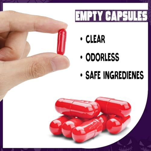 Bobisuka Halloween Fake Blood Set - Fake Blood Spray & Dark Fake Blood With 10 Empty Fillable Blood Capsules Realistic Washable Makeup Blood For Halloween Cosplay Theater Sfx Makeup