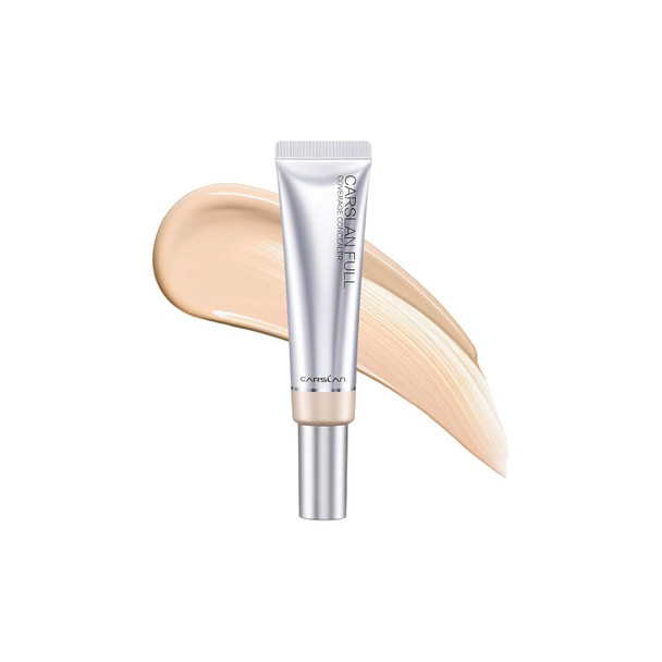 Carslan Full Coverage Concealer Lightweight 12H Long-Wear Liquid Concealer With Skincare Ingredients Helps Conceal The Look Of Dark Circles Redness & Imperfections 0.42 Fl Oz (03)