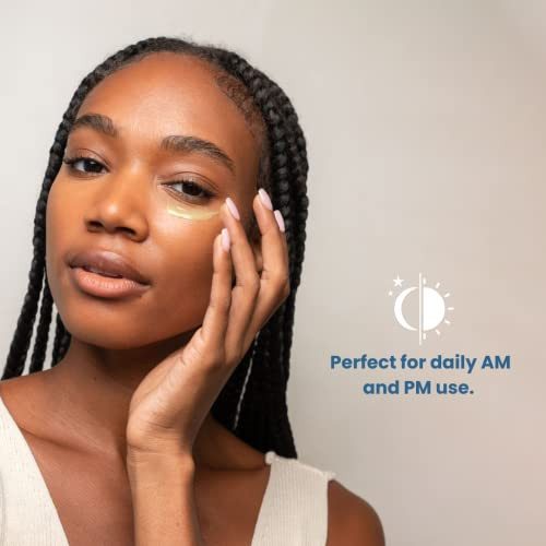 Clean Skin Club Brightening+ Stem Cell Eye Cream Reduces Dark Circles & Puffiness Fragrance Free 1.2 Fl Oz (Pack Of 1)