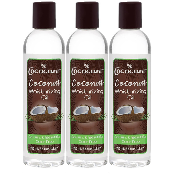 Cococare Coconut Moisturizing Oil 8.5 Fl Oz. - Formulated With Natural Coconut Oil (3)