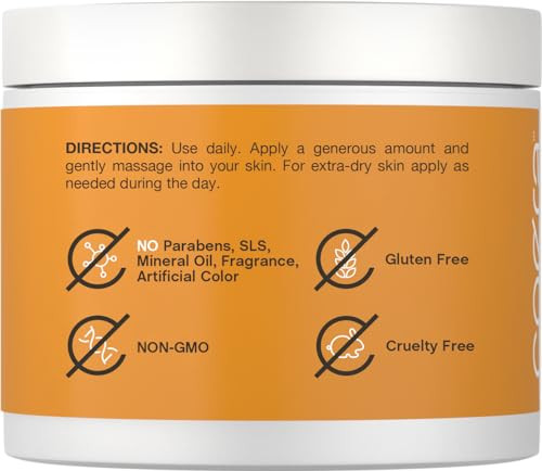 Coera Manuka Honey Cream | With Royal Jelly | 4Oz | Hydrating Moisturizer For Face & Skin | Free Of Parabens Sls & Fragrances | Packaging May Vary