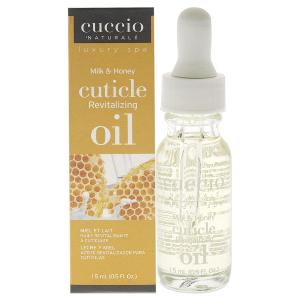 Cuccio Naturale Revitalizing Cuticle /Hydrating Oil For Repaired Cuticles Overnight - Remedy For Damaged Skin And Thin Nails - Paraben /Cruelty-Free Formula - Pomegranate And Fig - 2.5 Oz