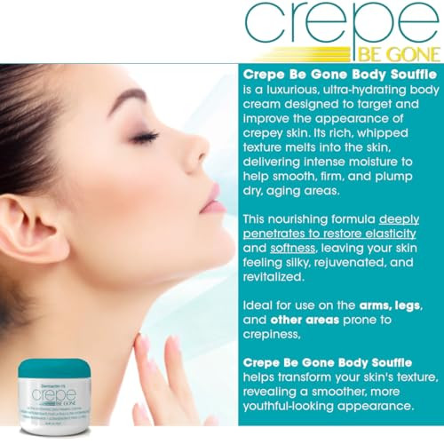 Dermactin Crepe Be Gone Body Souffle 2.5 Ounce (6-Pack)