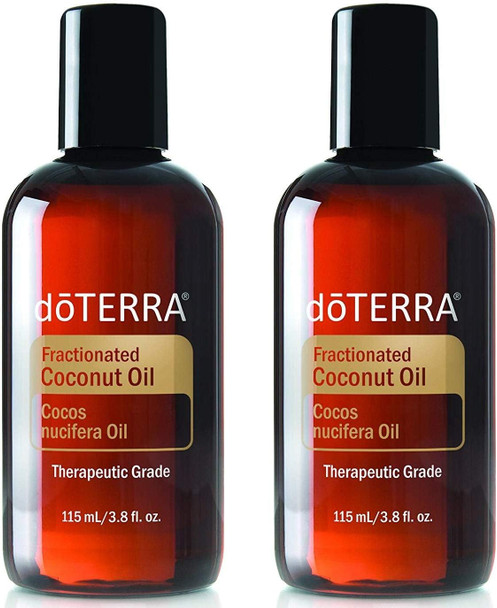Doterra Fractionated Coconut Oil 3.8 Oz (2 Pack)