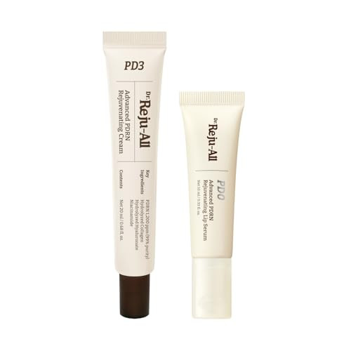 Dr.Reju-All Dr. Reju-All Pdrn Glow Skin & Lip Duo: Advanced Pdrn Rejuvenating Cream + Advanced Pdrn Rejuvenating Lip Serum - Face Moisturizer & Lip Balm For Radiance & Hydration Korean Anti-Aging Skin Care