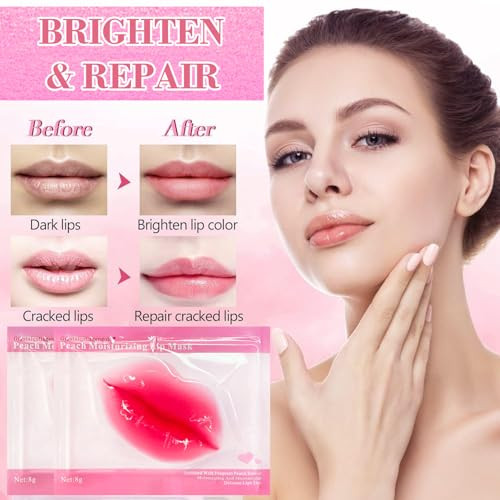 Eakroo 30 Pairs Lip Mask & Eye Mask 24K Gold Crystal Gel Collagen Eye Patches Bachelorette Party Favors Bridesmaid s Bulk s Birthday Party Favors Mothers Day s Teacher Appreciation s