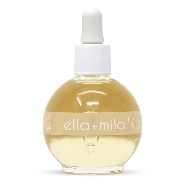 Ella+Mila Nail Cuticle Oil With Olive & Avocado - Deep Moisture Cuticle Oil For Nails - Intense Hydration For Dry Cuticles - Vegan Nail Care Products - 2.3 Fl Oz