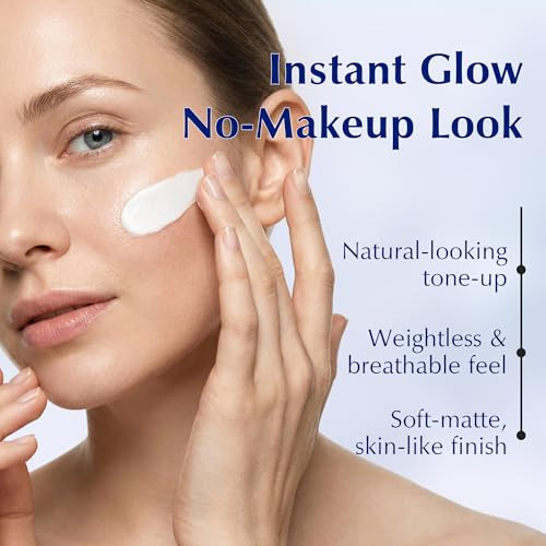 Expressions Wellness Tinted Moisturizer For Face Tone-Up Cream Easy To Blend No-Makeup Natural Look Niacinamide & Hyaluronic Acid Vegan & Cruelty-Free For Men & Women - 1.76 Oz
