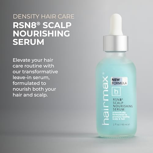 Hairmax Nourishing Hair Growth Serum For Women & Men Promotes Thicker Stronger Hair With 47 Essential Oils 2 Fl Oz (Pack Of 1) New & Improved