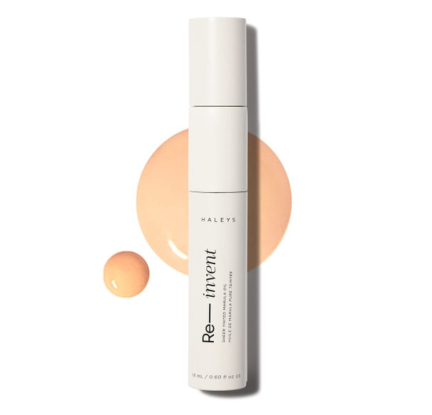 Haleys Re-Invent Sheer Tinted Marula Oil (Fair/Light Cool) Skin Tint Tinted Bb Moisturizer Tinted Foundation Face Oil Hydrate Skin Flexible Shades Low To Med Coverage For All Skin Types