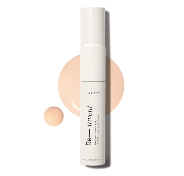 Haleys Re-Invent Sheer Tinted Marula Oil (Fair/Light Cool) Skin Tint Tinted Bb Moisturizer Tinted Foundation Face Oil Hydrate Skin Flexible Shades Low To Med Coverage For All Skin Types