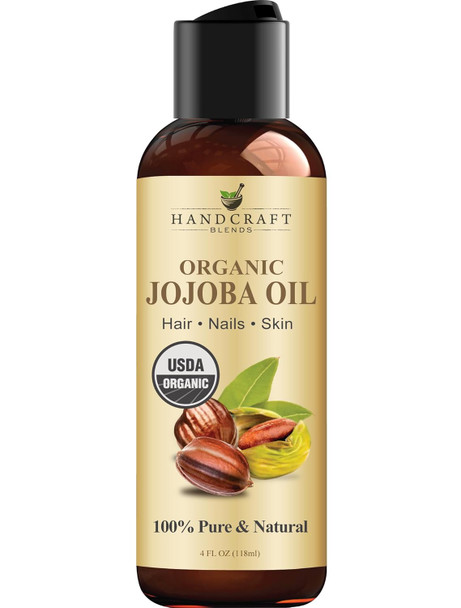 Handcraft Blends Avocado Oil - Cold-Pressed 4 Fl Oz - 100% Pure And Natural - Premium Grade Carrier Oil For Skin And Hair - Hair And Body - Massage - Hexane-Free
