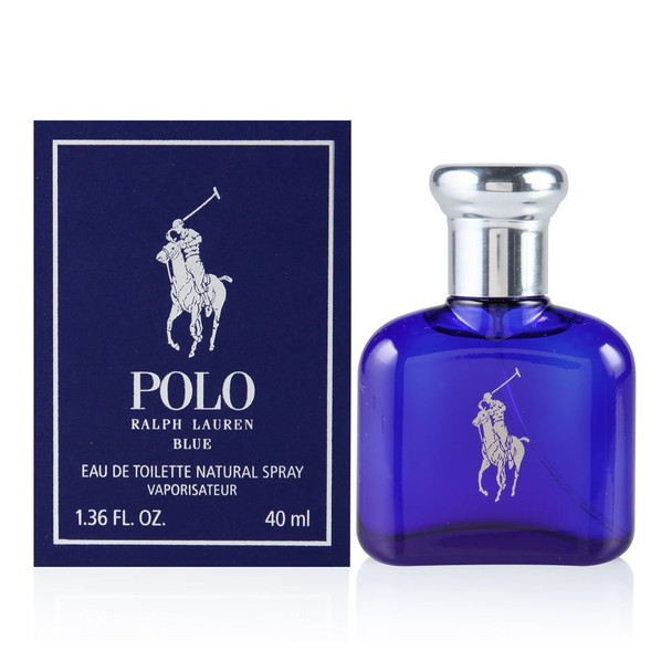 Polo Blue by Ralph Lauren for Men, Eau De Toilette Natural Spray, 1.3 Ounce