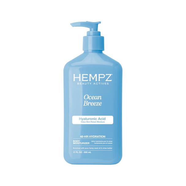 Hempz Body Lotion - Cucumber & Aloe Herbal Limited Edition Daily Moisturizing Cream Shea Butter Aloe Cucumber Extract Body Moisturizer - Skin Care Products Hemp Seed Oil - 17 Fl Oz
