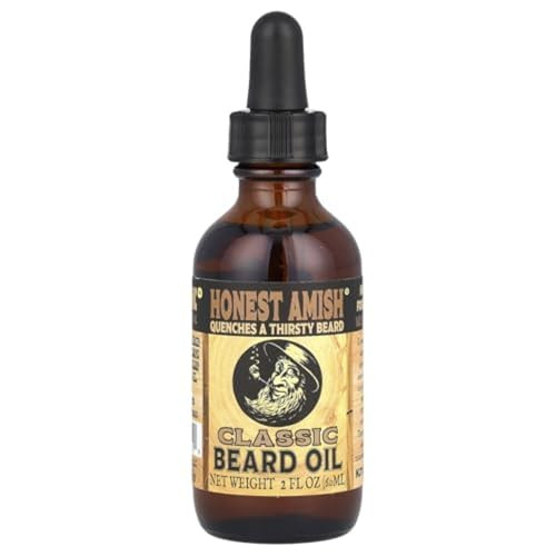Honest Amish Classic Beard Oil - 2 Ounce