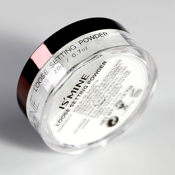 Is'Mine Loose Setting Powder Lightweight Long Lasting Poreless Finish Transculent Loose Powder (White 20G/0.7Oz)