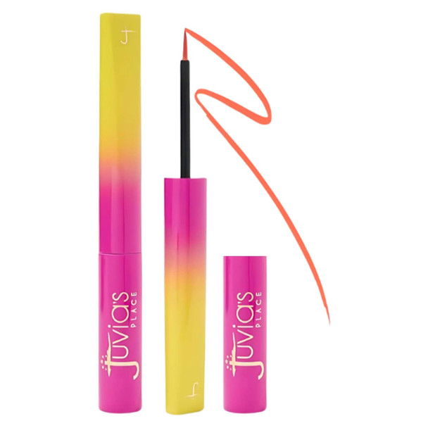 Juvia'S Place Garden Of Juvia'S Liquid Liner Tangerine Dream - Bright Orange Long-Lasting Liquid Liner Intense Color Makeup Cruelty-Free Smudge-Proof Makeup