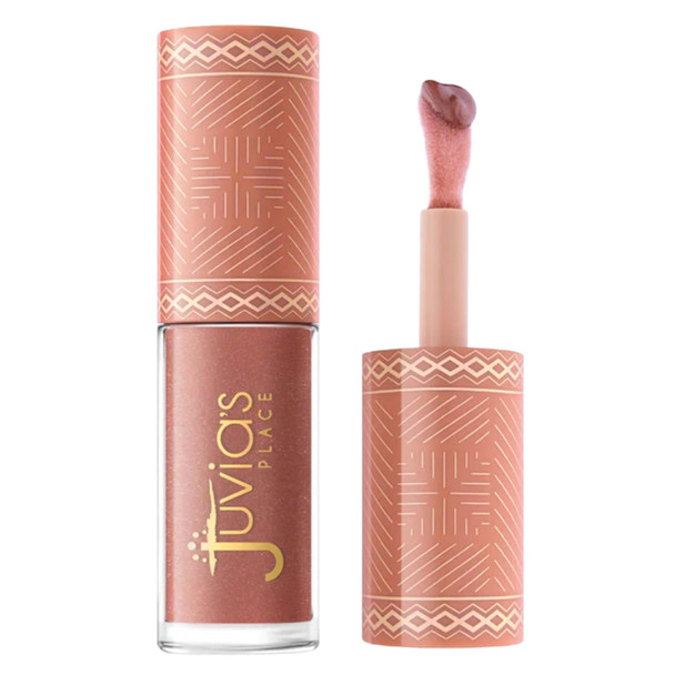 Juvia'S Place Nubian Earth Glass Lip Gloss Mirage - Non-Sticky Lip Gloss Makeup Hydrating Tinted Shine & Glow Lip Makeup Beauty & Personal Care Products For Lips