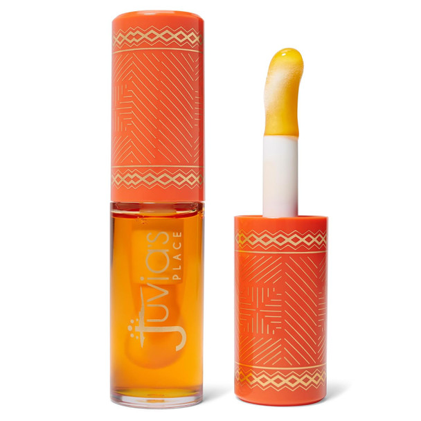 Juvia'S Place Magic Lip Oil - Watermelon - Smooth Hydrating With Vitamin E For Soft Glossy Juicy Lips - Infused With Fruit Extracts - Tinted Shimmering Lightweight & Non-Sticky Lip Oil For Summer