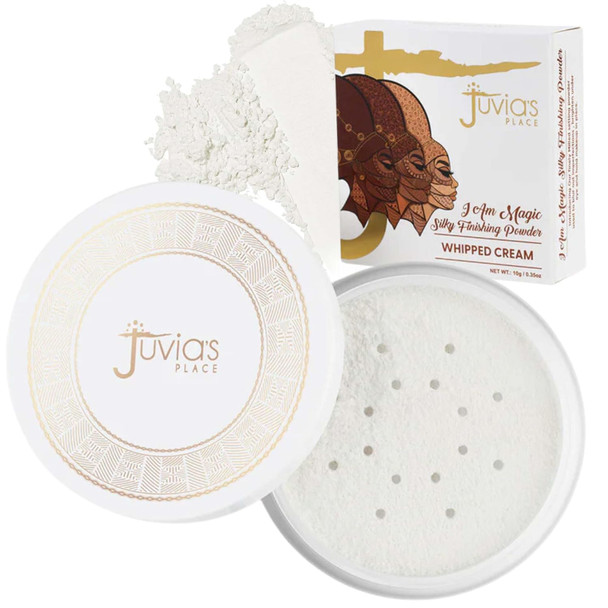 Juvia'S Place I Am Magic Silky Finishing Powder - Short Bread Lightweight Loose Face Powder For Women Makeup For Under Eye & Face - Talc & Paraben Free - Flawless Matte Finish For Everyday Use