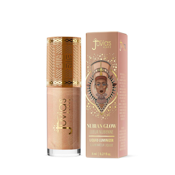 Juvia'S Place Nubian Glow Liquid Luminizer Golden Hour - Radiant Highlighter Makeup Glowy Tint Daily Dewy Luminous Beauty Creamy Bronzing Skincare Radiating Brightening Natural Shine Face & Cheeks
