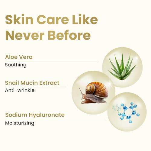 La Fresh Snail Mucin Facial Cleansing Wet Wipes - Double-Action Travel Makeup Remover Wipes Oil-Free Non-Greasy Wet Wipes 25-Pack