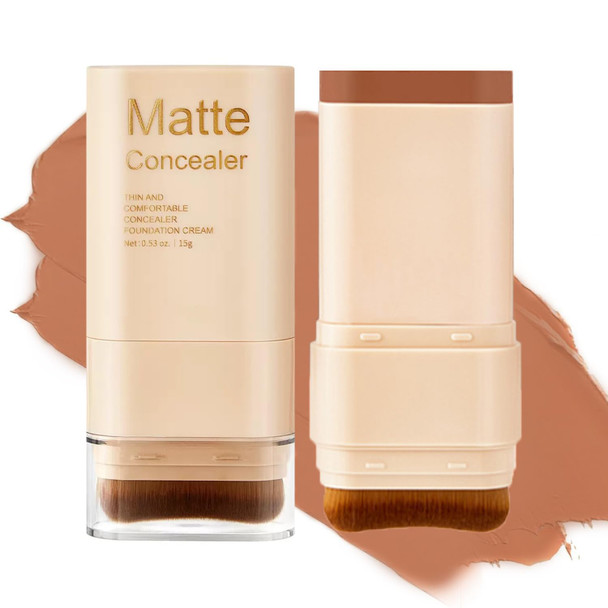 Lulesi Beauty Balm Serum Boosted Skin Tint Foundation Stick Tinted Moisturizer For Face Full Coverage Foundation Concealer Stick For Foundation Makeup Contour Sticks For Face Makeup Dewy Finish (#06)