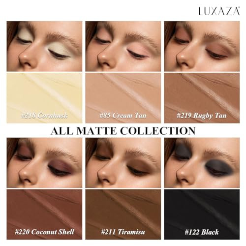 Luxaza Pro Neutral Cream Eye Shadow Eyeliner Makeup Sticks Classic-A001 + A002