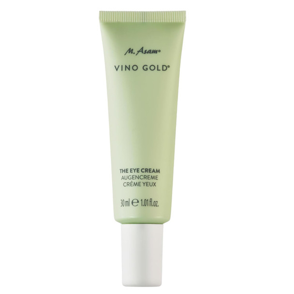 M. Asam Vino Gold Eye Cream (30Ml) Under Eye Brightener For Dark Circles Caffeine Skincare With Hyaluron & Antioxidants Anti Aging Treatment For Firmer & Smoother Eye Area Vegan & Fragrance Free