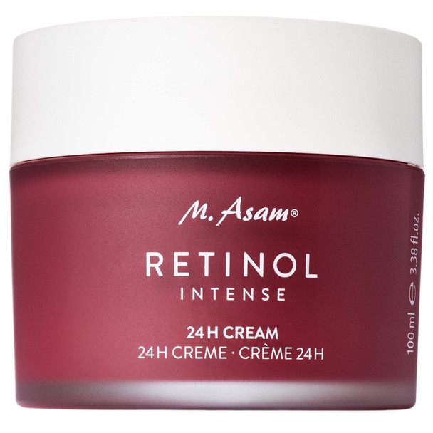 M. Asam Retinol Intense 24H Cream (338 Fl Oz) - Anti Aging Face Moisturizer With Retinol & Hyaluronic Acid Skin Care For Women & Men Moisturizer Face Cream Facial Skin Care Products