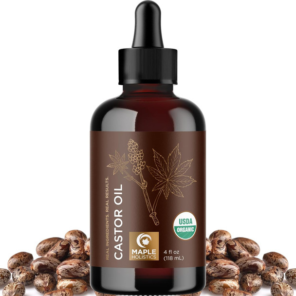 Maple Holistics Usda Organic Sweet Almond Oil - Pure Cold Pressed Organic Almond Oil For Skin Hair And Nails - Moisturizing Organic Body Oil For Women And Men Plus Carrier Oil For Essential Oils Mixing 16Oz
