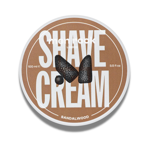 Men Rock Shave Cream - Sicilian Lime - Mens Shaving Cream - Moisturizing Shaving Foam For Men - Non-Drying Formula - Cruelty-Free - 3.5 Oz