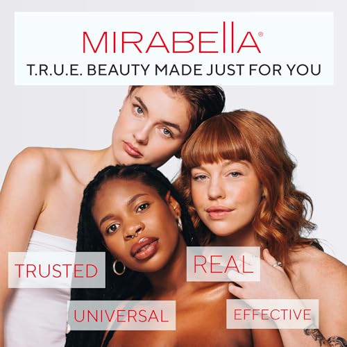 Mirabella Mink Effect Faux Lashes & Self-Adhesive Liner Set Lightweight Natural-Looking False Eyelashes With Clear Glue Eyelash Pen Cruelty-Free & Non-Irritating Synthetic Reusable Eyelashes