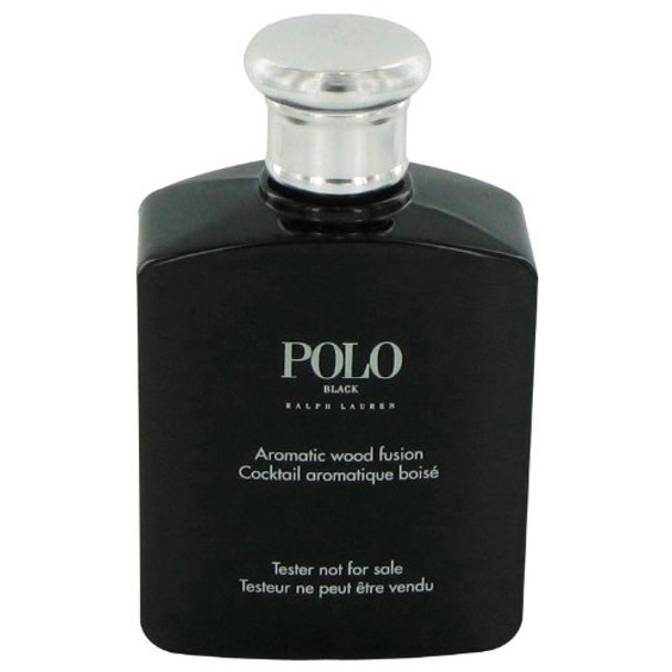 Polo Black by Ralph Lauren for Men, Eau De Toilette Natural Spray, 4.2 Fl. Oz