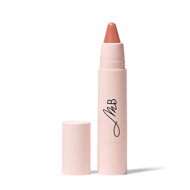 Monika Blunder Beauty Kissen Lush Lipstick Crayon - Valentina (Browny Muted Red) - Clean Beauty Cruelty-Free Vegan