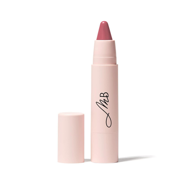 Monika Blunder Beauty Kissen Lush Lipstick Crayon - Valentina (Browny Muted Red) - Clean Beauty Cruelty-Free Vegan
