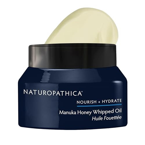 Naturopathica Manuka Honey Whipped Oil Hydrating Cream To Oil Face Moisturizer Nourish & Protect Skin Rich Antioxidant For Face 1.69 Fl Oz