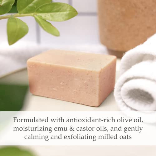 Noble Formula 1% Pyrithione Zinc (Znp) Alise'S Emu Oil & Calamine Bar Soap 3.25 Oz