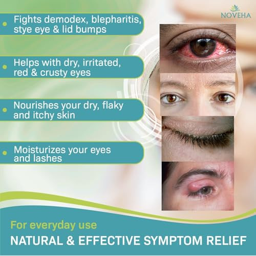 Noveha Tea Tree Handmade Soap Bar | Therapeutic Skincare For Face Eyelid Irritation Itchy & Flaky Skin Dryness With Organic Ingredients For All Skin Types Cleanses & Moisturizes Face (6 Pack)