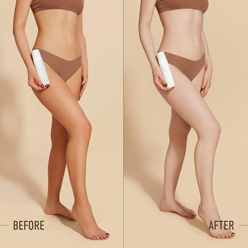 Nuda Canada Nuda Barefoam Tan Remover For Body | Gentle & Non-Abrasive Mousse Tanning Remover | Self Tan Eraser With Nourishing Vitamins A C E Aloe Vera White Tea & Lemon | Works In 5 Minutes (190Ml)