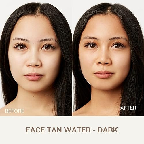 Nuda Canada Nuda Dark Self-Tanning Mousse Dark Face Tan Water And Tanning Mitt Bundle