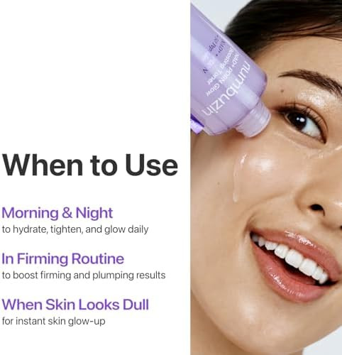 Numbuzin No.9 Voluming Duo Set Korean Skin Care | Retinol Peptides Salmon Pdrn Nad | Firming Dark Circles Fine Lines Elasticity